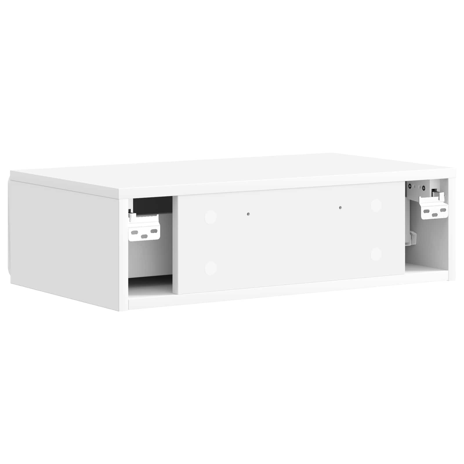 Mesa Lateral Montada en la Pared Brillante 59 x 34,5 x 17 cm
