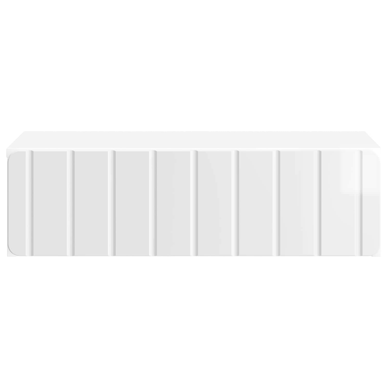 Mesa Lateral Montada en la Pared Brillante 59 x 34,5 x 17 cm
