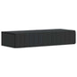 Mesa Lateral Montada en la Pared Brillante 59 x 34,5 x 17 cm