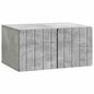 Mueble para TV de pared Brillante 59,5 x 31 x 30 cm