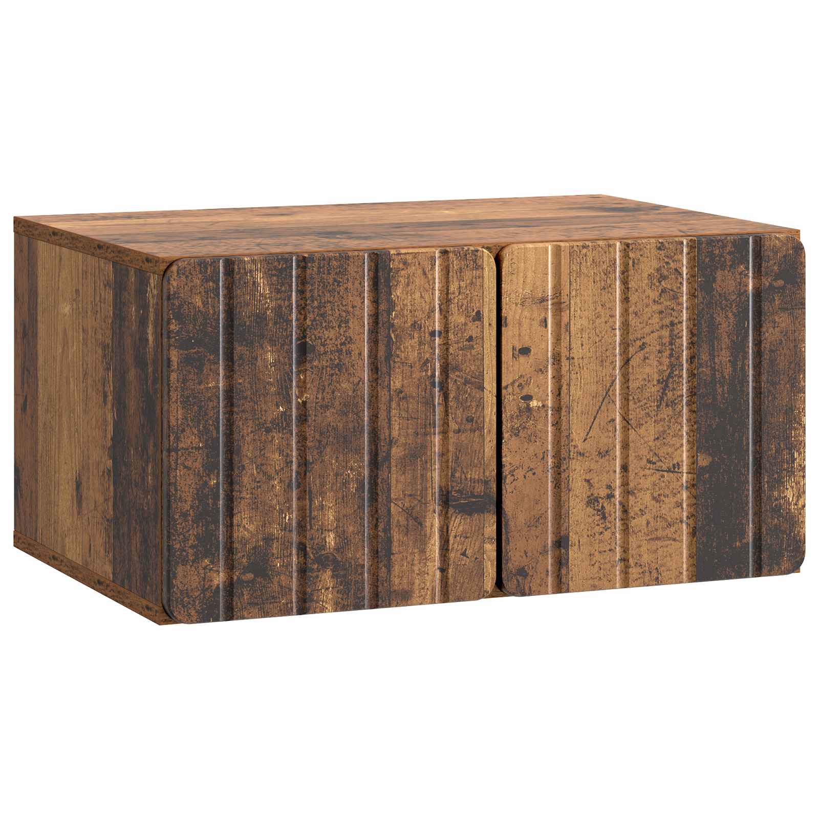Mueble para TV de pared Madera envejecida 59,5 x 31 x 30 cm