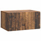 Mueble para TV de pared Madera envejecida 59,5 x 31 x 30 cm