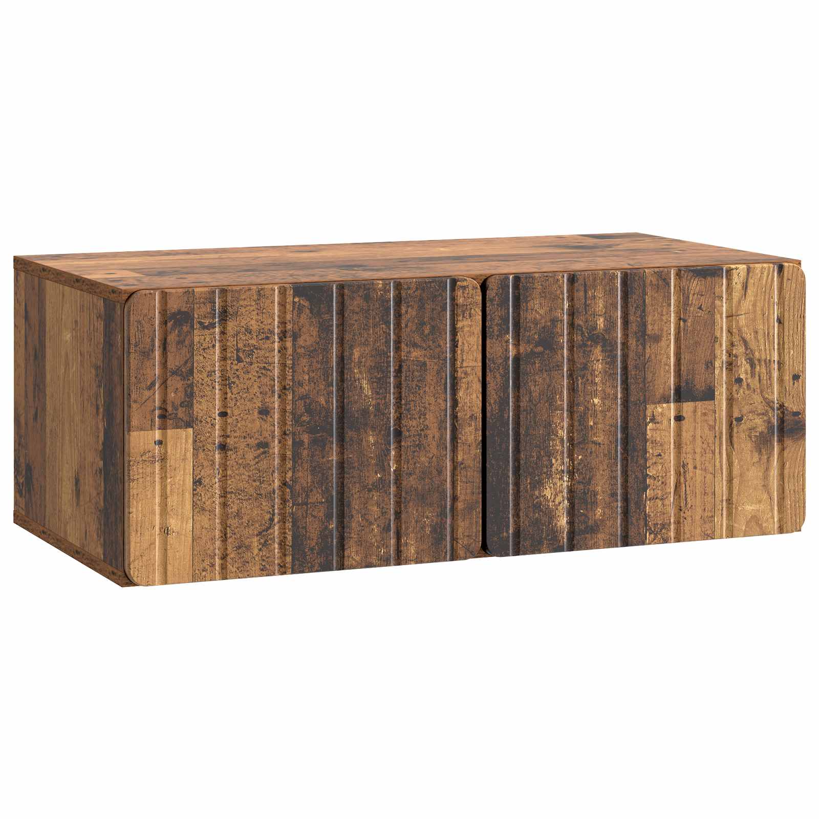 Mueble para TV de pared Madera envejecida 59,5 x 31 x 30 cm