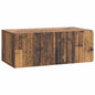 Mueble para TV de pared Madera envejecida 59,5 x 31 x 30 cm
