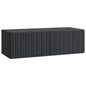 Mueble para TV de pared Madera envejecida 59,5 x 31 x 30 cm