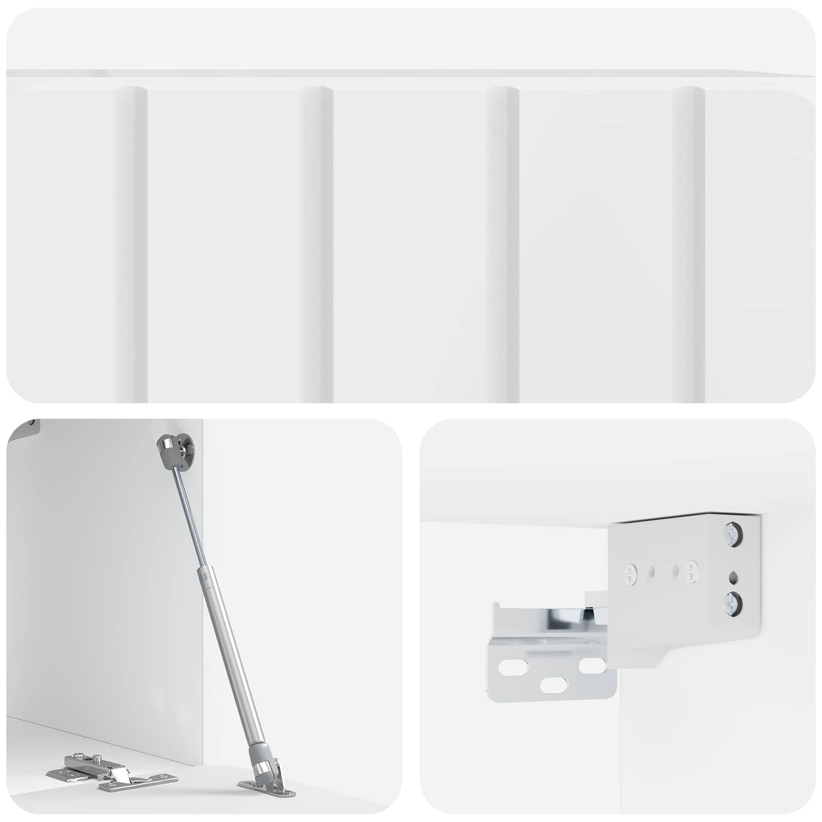Mueble para TV de pared Brillante 59,5 x 31 x 30 cm
