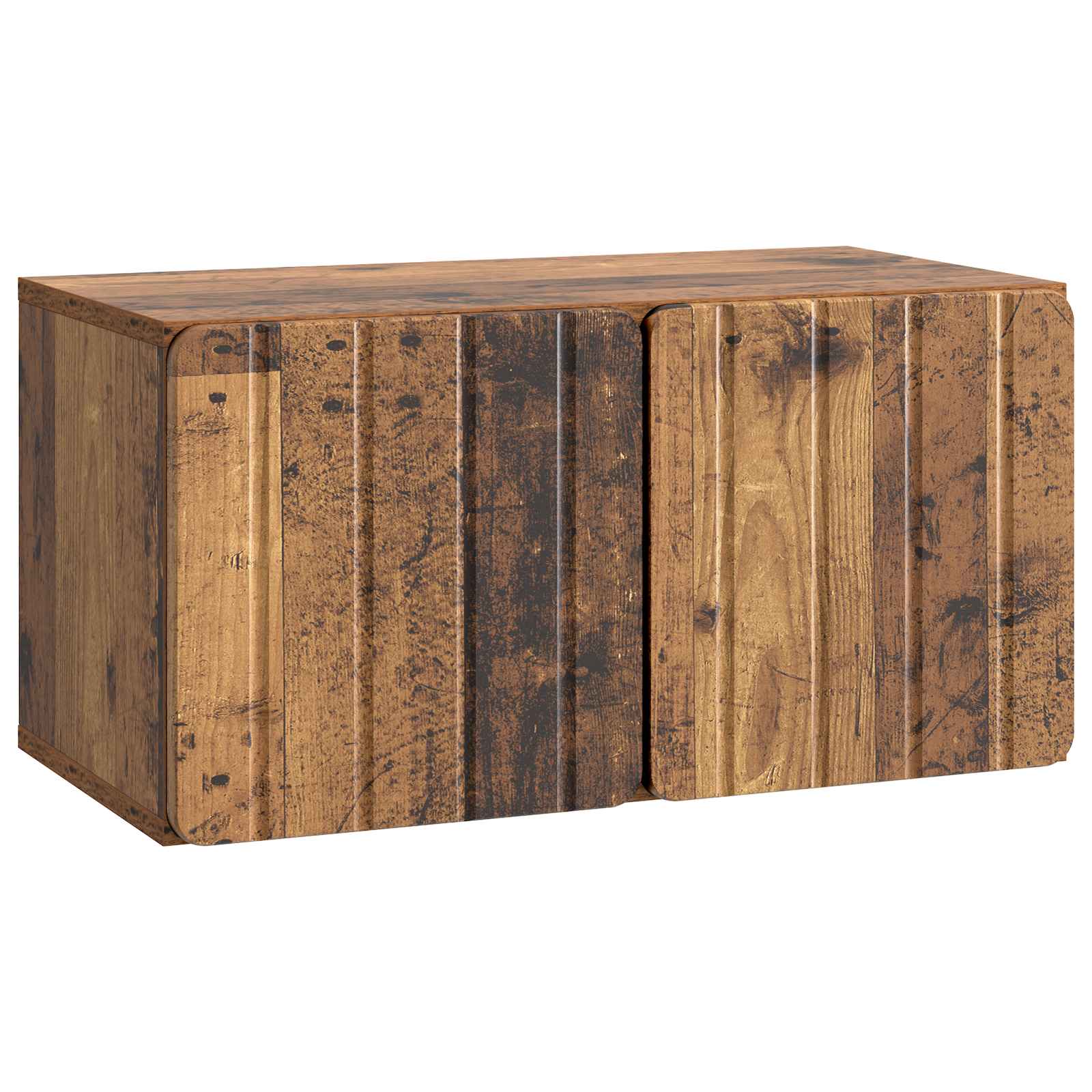 Mueble para TV de pared Madera envejecida 59,5 x 31 x 30 cm