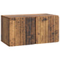 Mueble para TV de pared Madera envejecida 59,5 x 31 x 30 cm