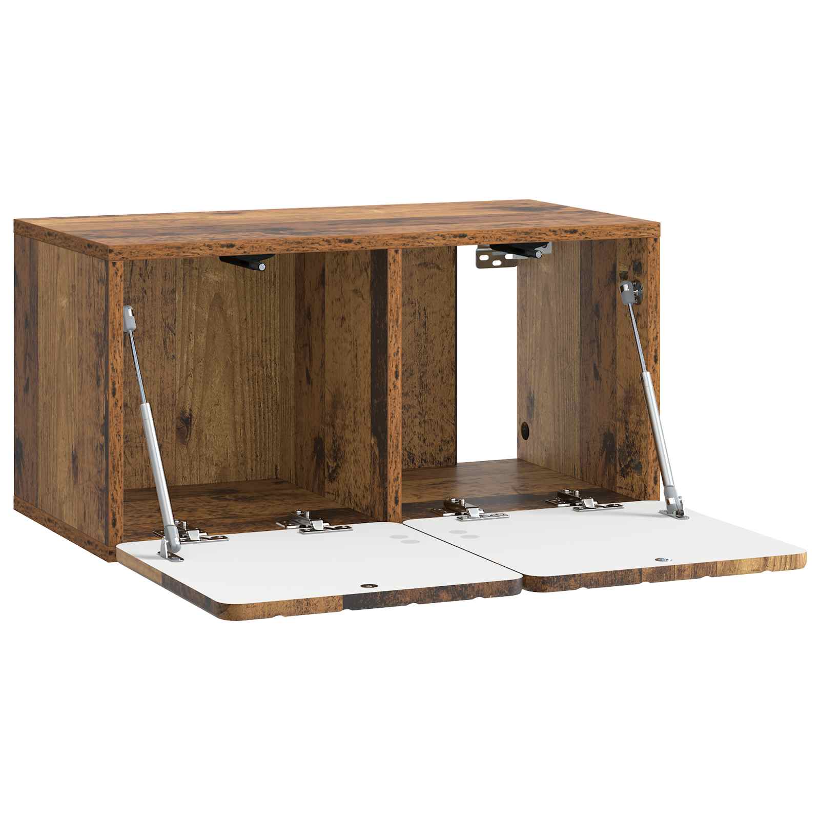 Mueble para TV de pared Madera envejecida 59,5 x 31 x 30 cm