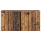 Mueble para TV de pared Madera envejecida 59,5 x 31 x 30 cm