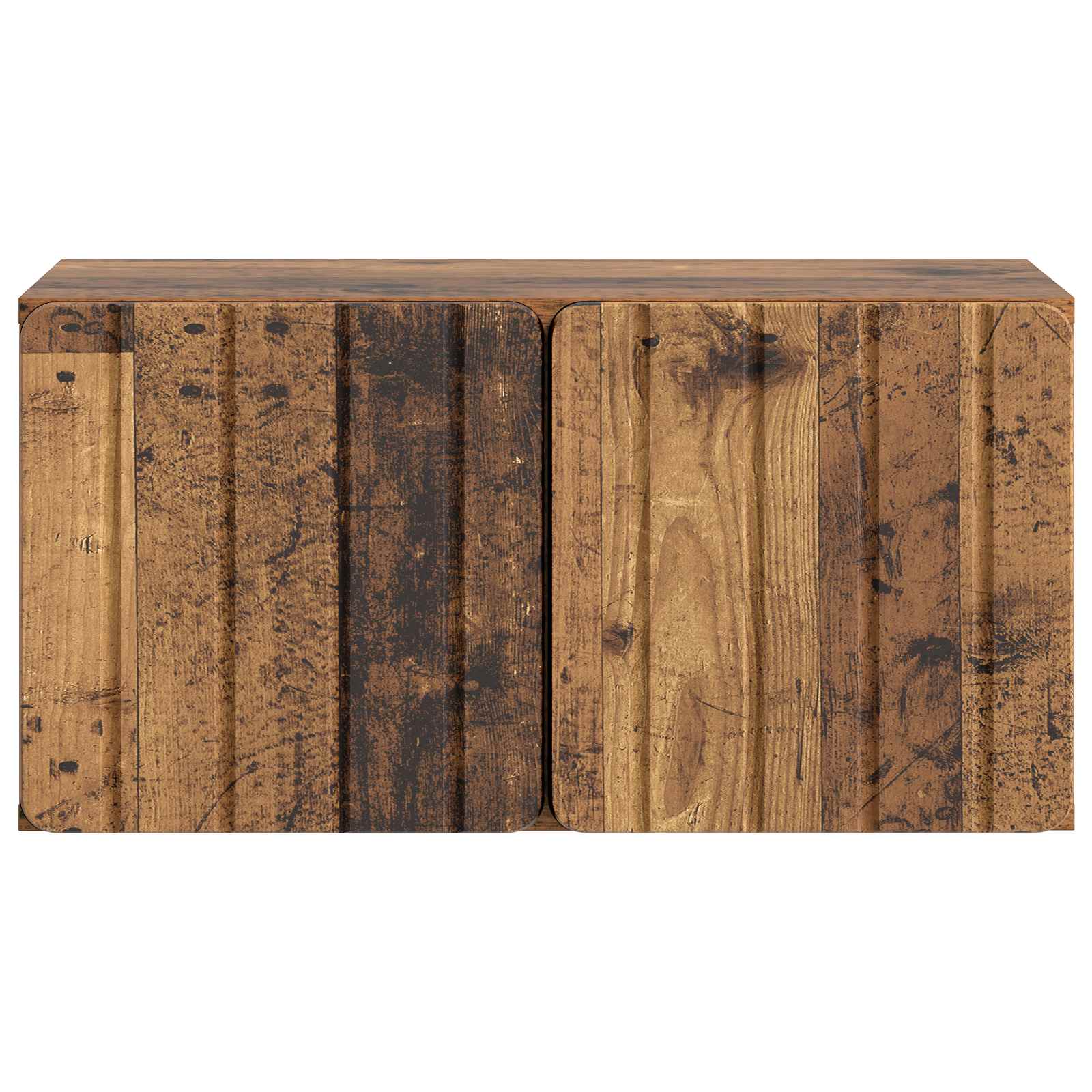 Mueble para TV de pared Madera envejecida 59,5 x 31 x 30 cm