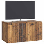 Mueble para TV de pared Madera envejecida 59,5 x 31 x 30 cm