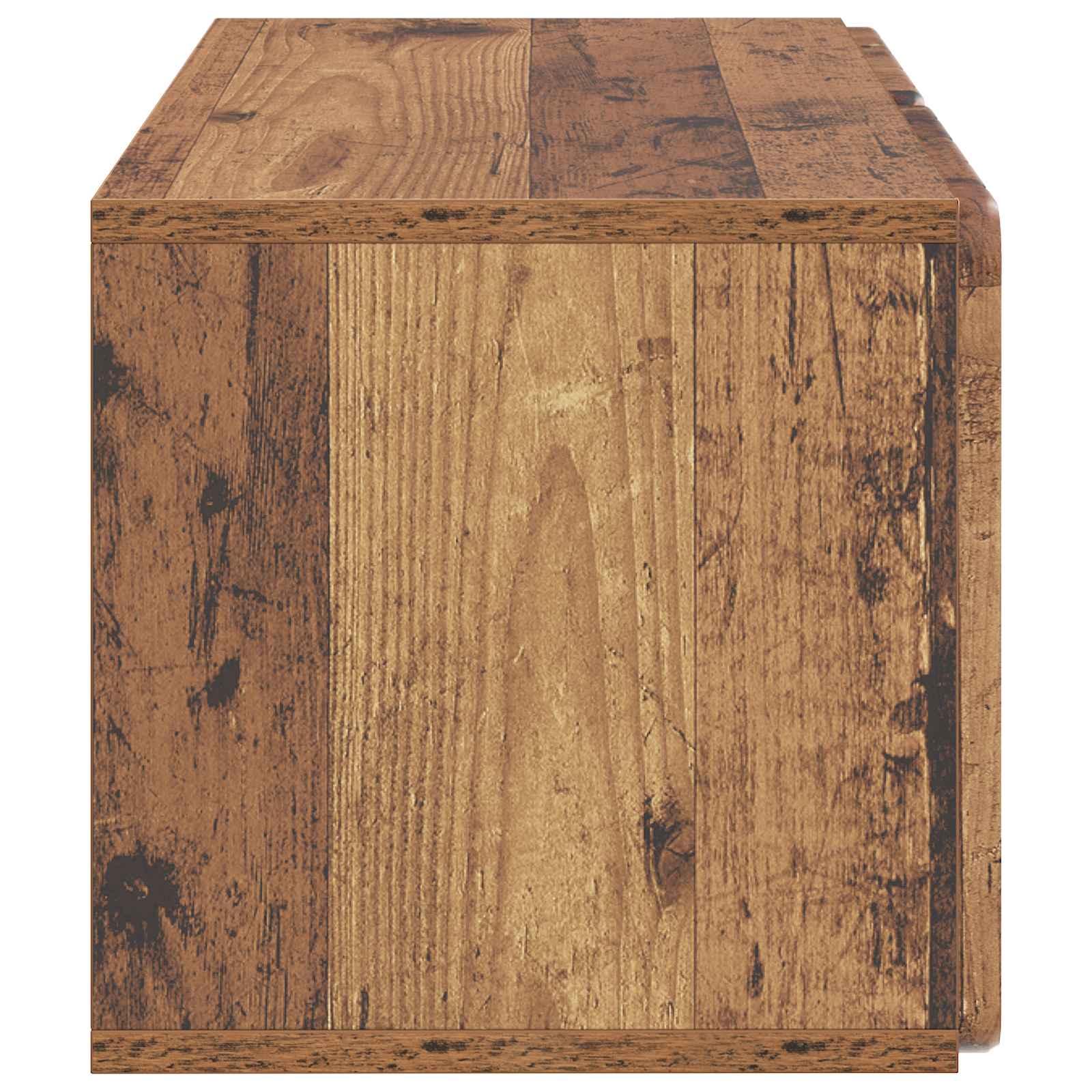 Mueble para TV de pared Madera envejecida 59,5 x 31 x 30 cm