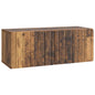 Mueble para TV de pared Madera envejecida 59,5 x 31 x 30 cm