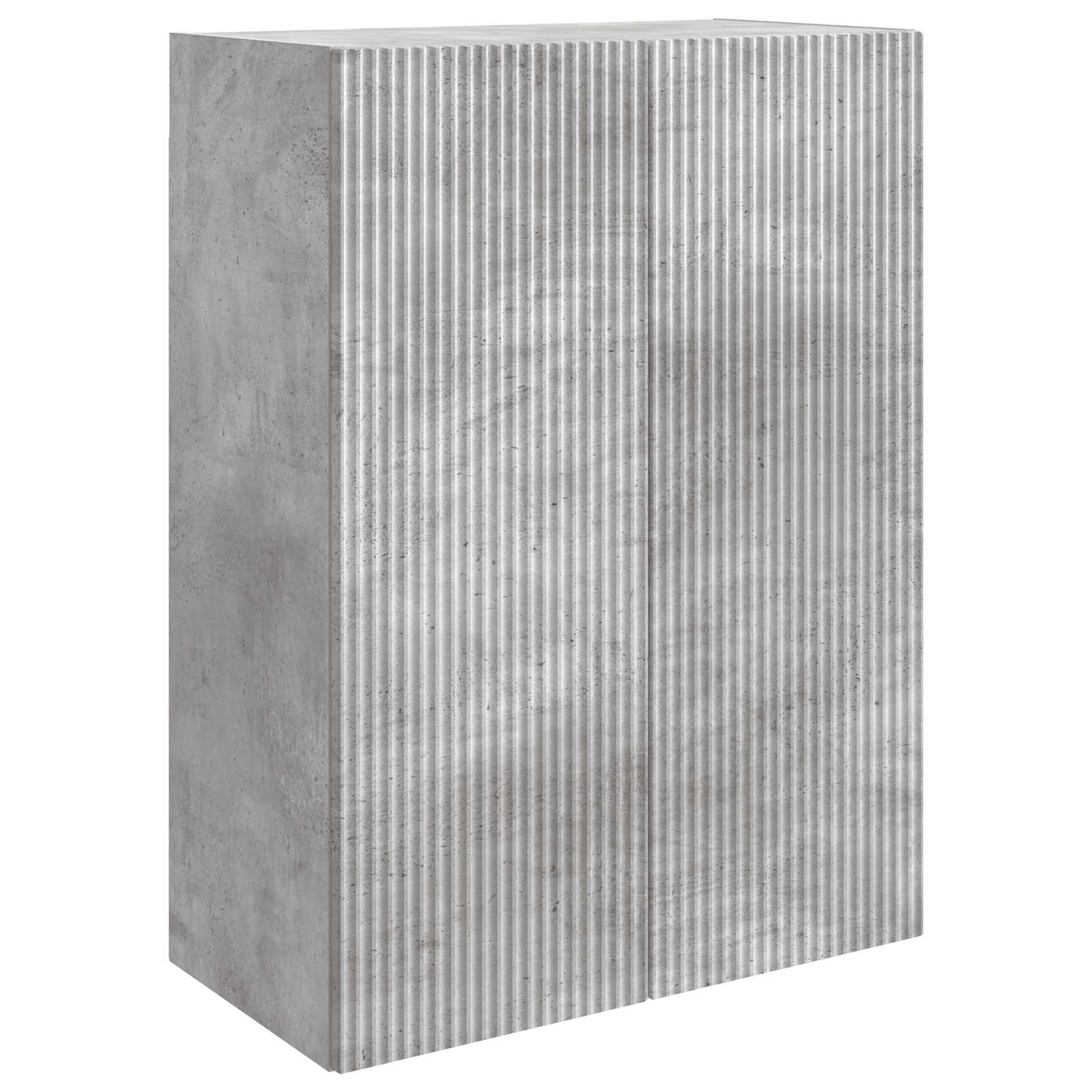 Gloss White Wall Cabinet 33 x 34.5 x 90 cm
