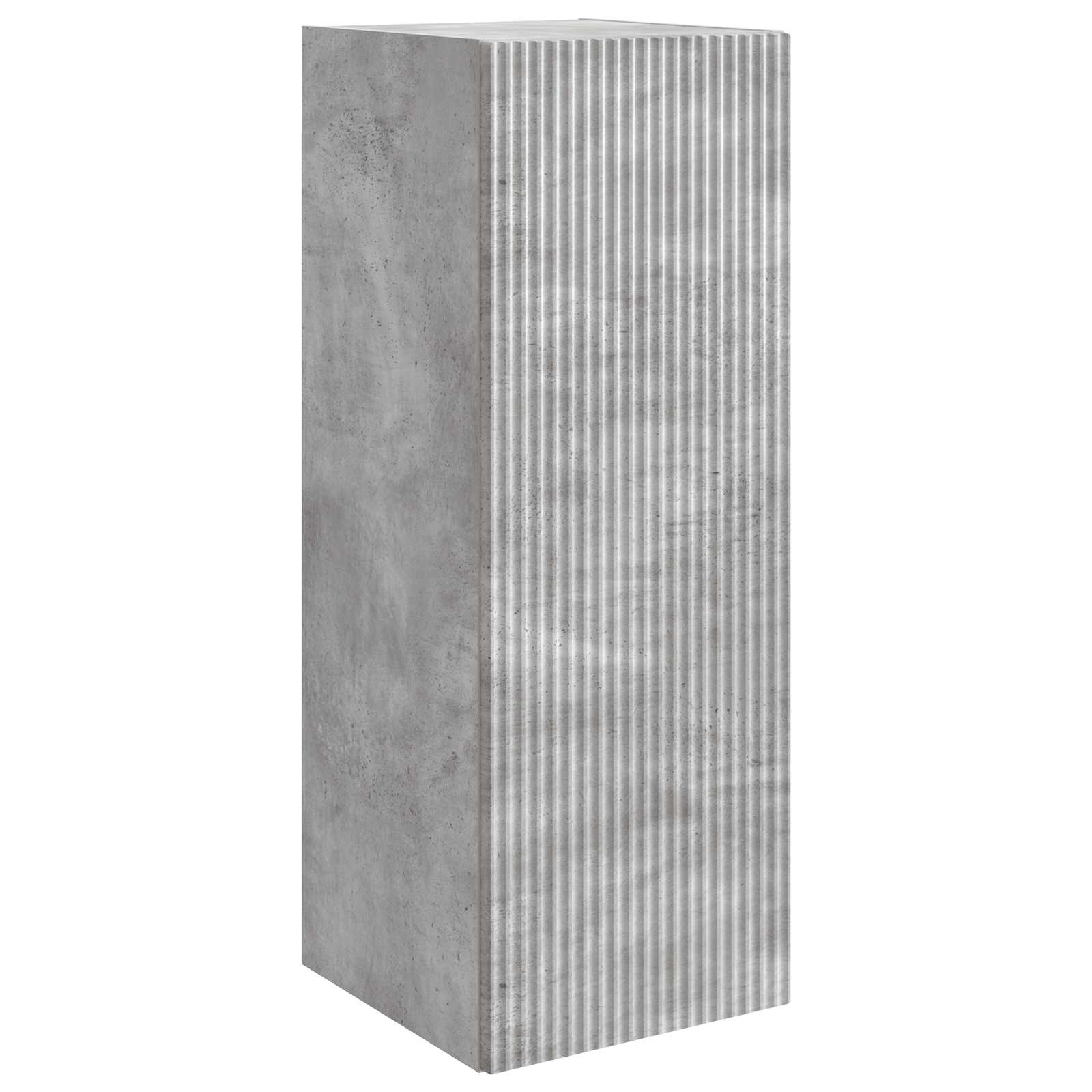 Gloss White Wall Cabinet 33 x 34.5 x 90 cm