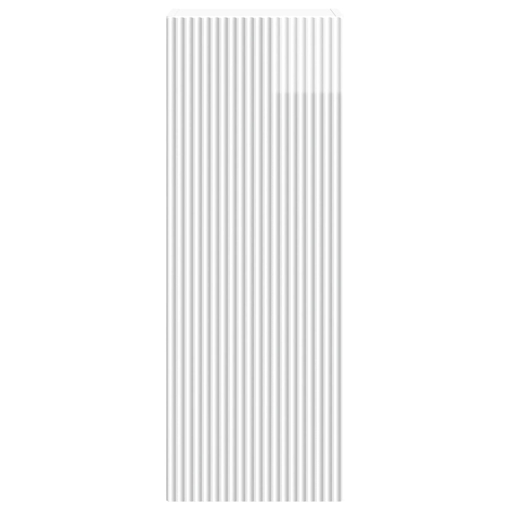 Armario de pared Blanco Brillante 33 x 34,5 x 90 cm