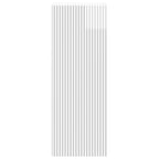 Armario de pared Blanco Brillante 33 x 34,5 x 90 cm