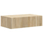 Mesa Lateral Montada en la Pared Roble Sonoma 59 x 34,5 x 17 cm