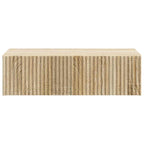 Mesa Lateral Montada en la Pared Roble Sonoma 59 x 34,5 x 17 cm