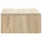 Mesa Lateral Montada en la Pared Roble Sonoma 59 x 34,5 x 17 cm