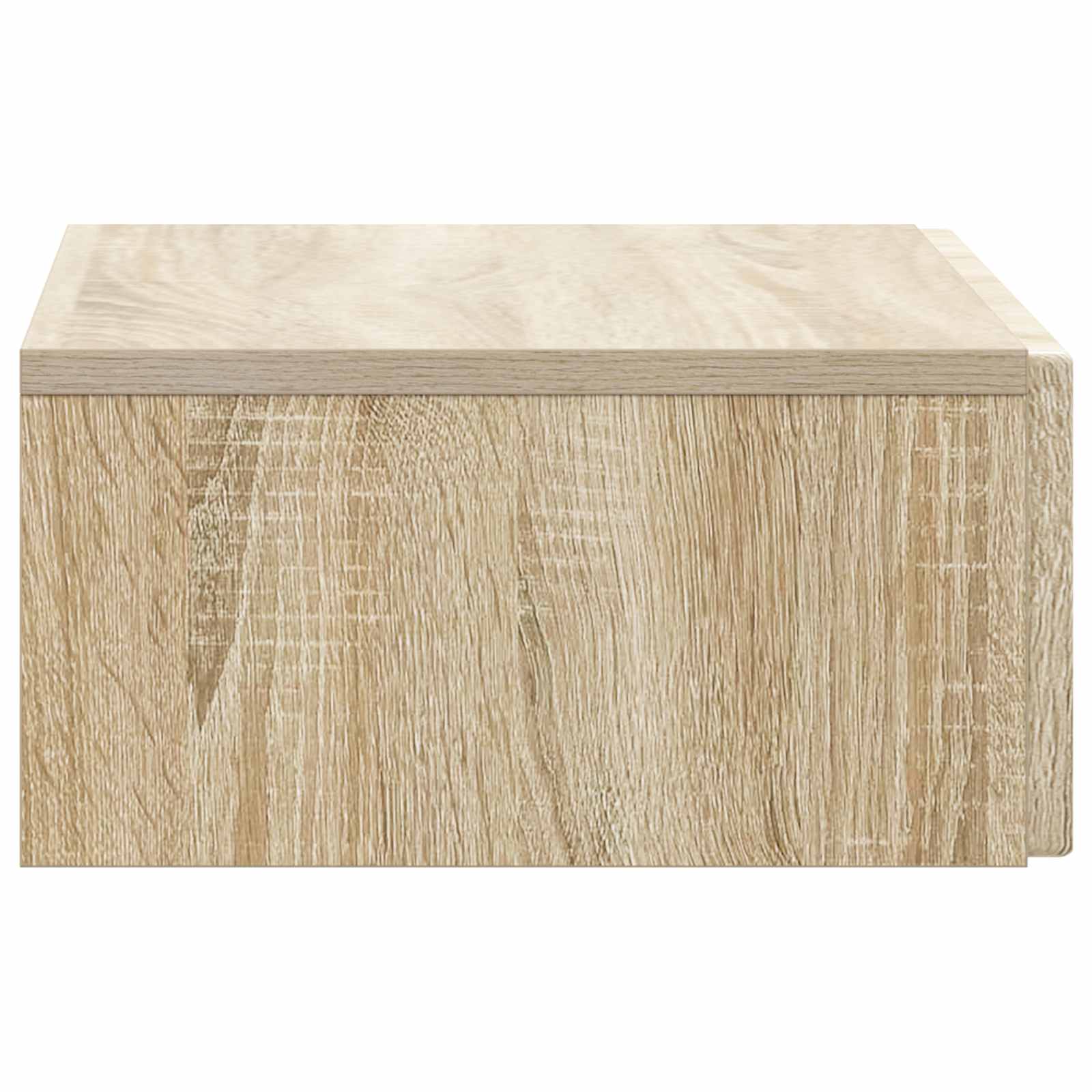 Mesa Lateral Montada en la Pared Roble Sonoma 59 x 34,5 x 17 cm