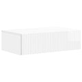 Mesa Lateral Montada en la Pared Brillante 59 x 34,5 x 17 cm