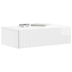 Mesa Lateral Montada en la Pared Brillante 59 x 34,5 x 17 cm