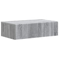 Mesa Lateral Montada en la Pared Gris Sonoma 59 x 34,5 x 17 cm