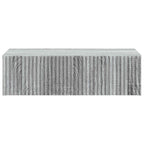 Mesa Lateral Montada en la Pared Gris Sonoma 59 x 34,5 x 17 cm