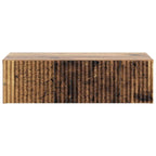Mesa Lateral Montada en la Pared Madera envejecida