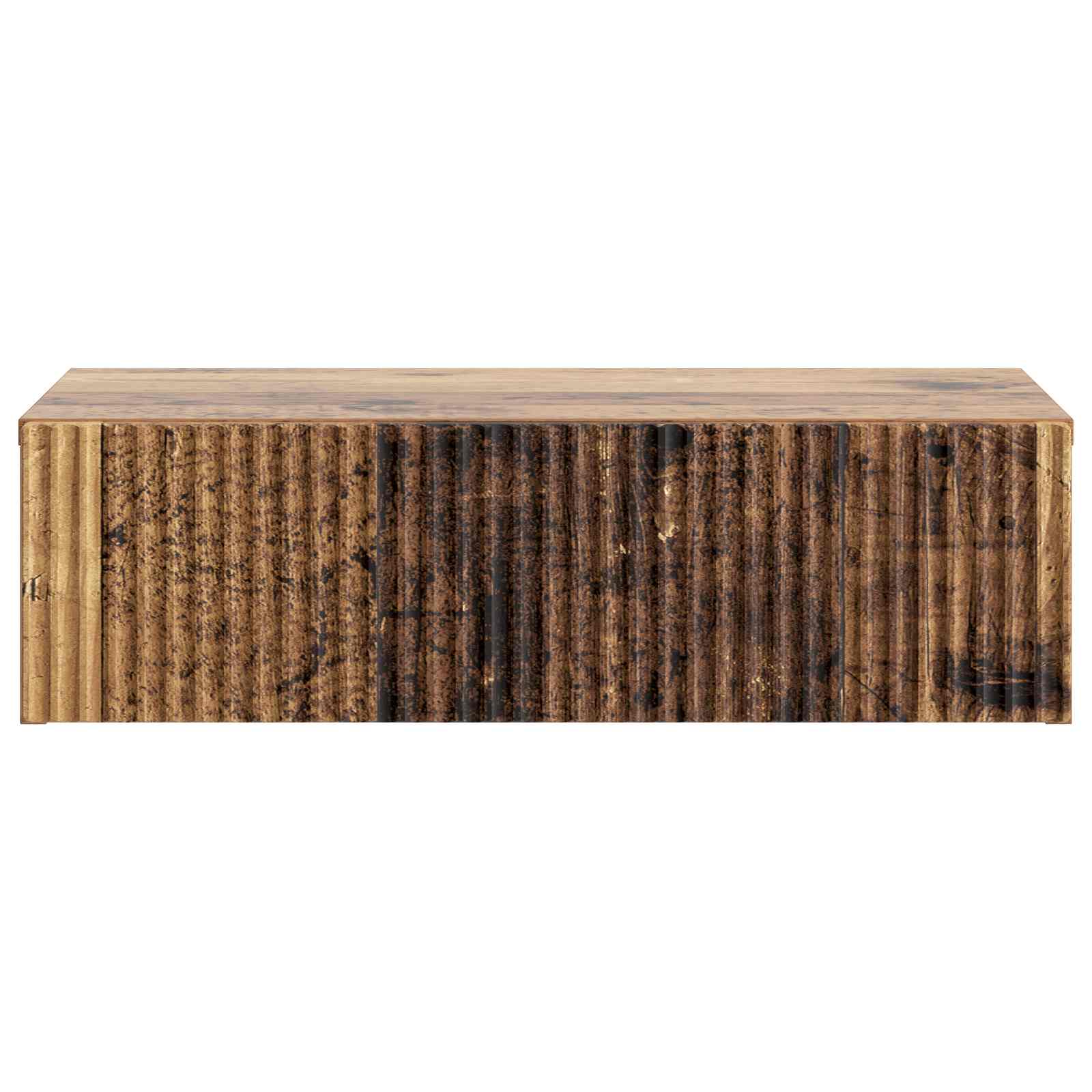 Mesa Lateral Montada en la Pared Madera envejecida