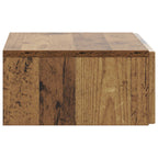 Mesa Lateral Montada en la Pared Madera envejecida