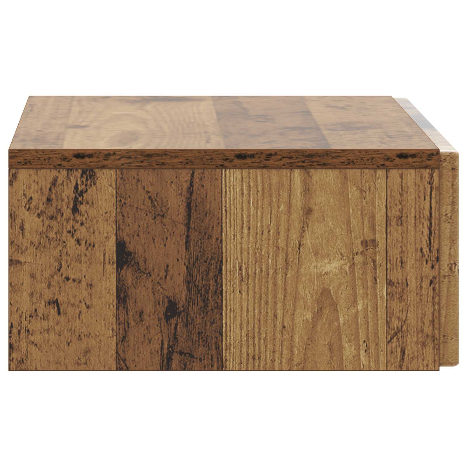 Mesa Lateral Montada en la Pared Madera envejecida