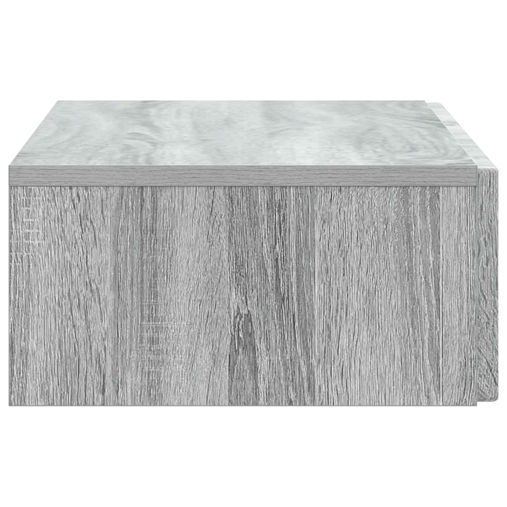 Mesa Lateral Montada en la Pared Gris Sonoma