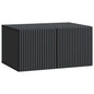 Conjunto de mueble de TV 10 pcs Madera envejecida