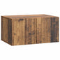 Conjunto de mueble de TV 10 pcs Madera envejecida