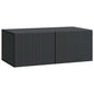 Conjunto de mueble de TV 10 pcs Madera envejecida