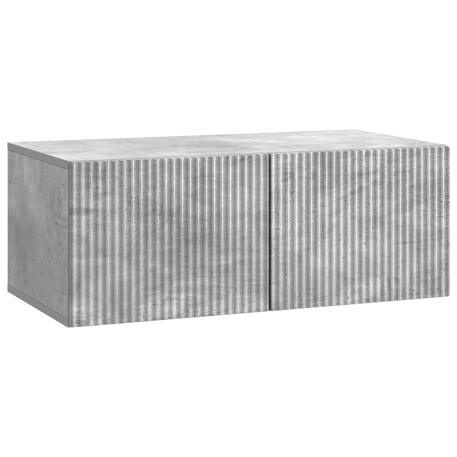 Conjunto de mueble de TV 10 pcs Madera envejecida