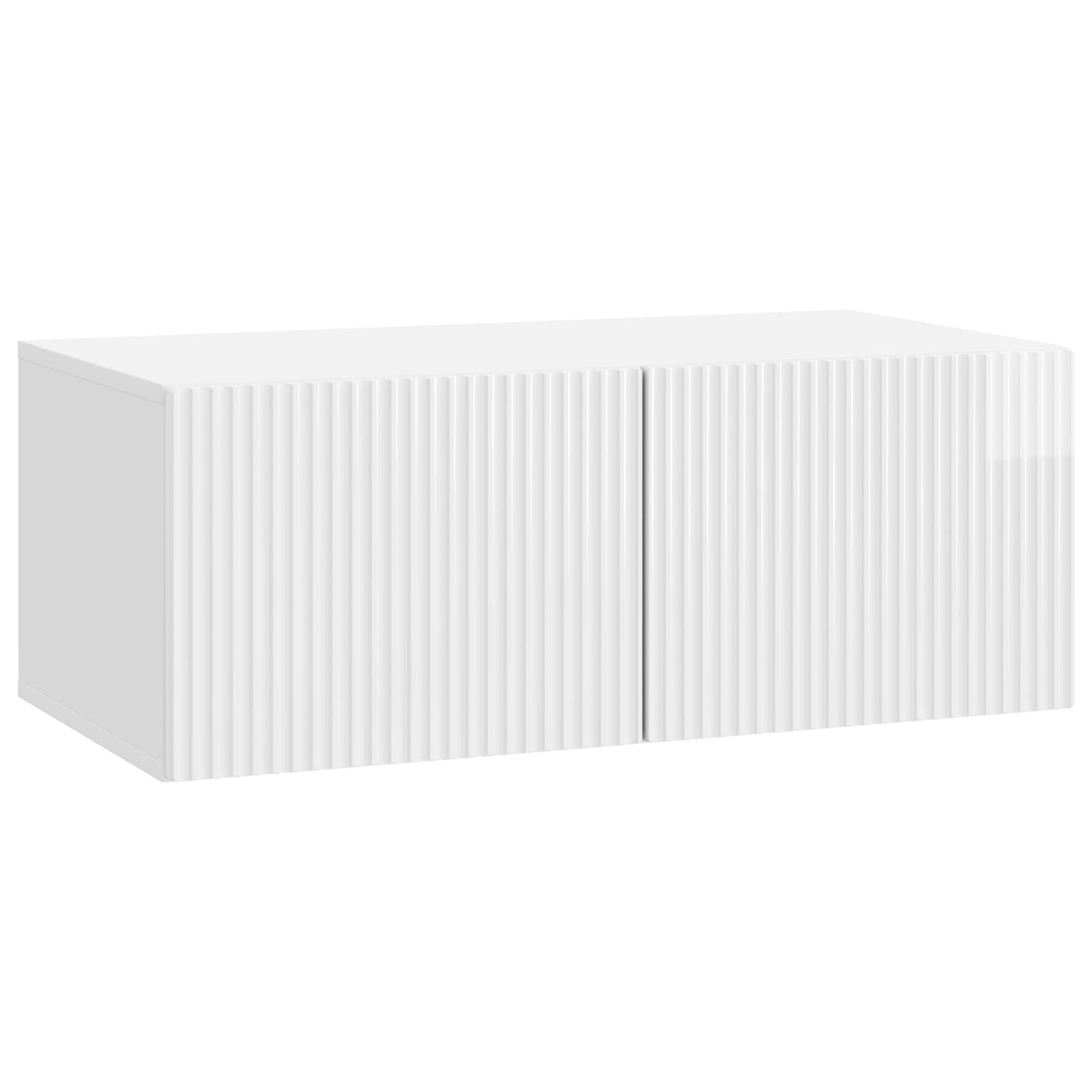 Conjunto de mueble de TV 10 pcs Madera envejecida