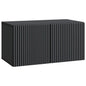 Conjunto de mueble de TV 10 pcs Madera envejecida