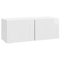 Conjunto de mueble de TV 10 pcs Madera envejecida
