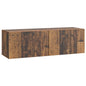 Conjunto de mueble de TV 10 pcs Madera envejecida
