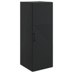 Armario de pared Negro 33 x 34,5 x 90 cm Madera de ingeniería