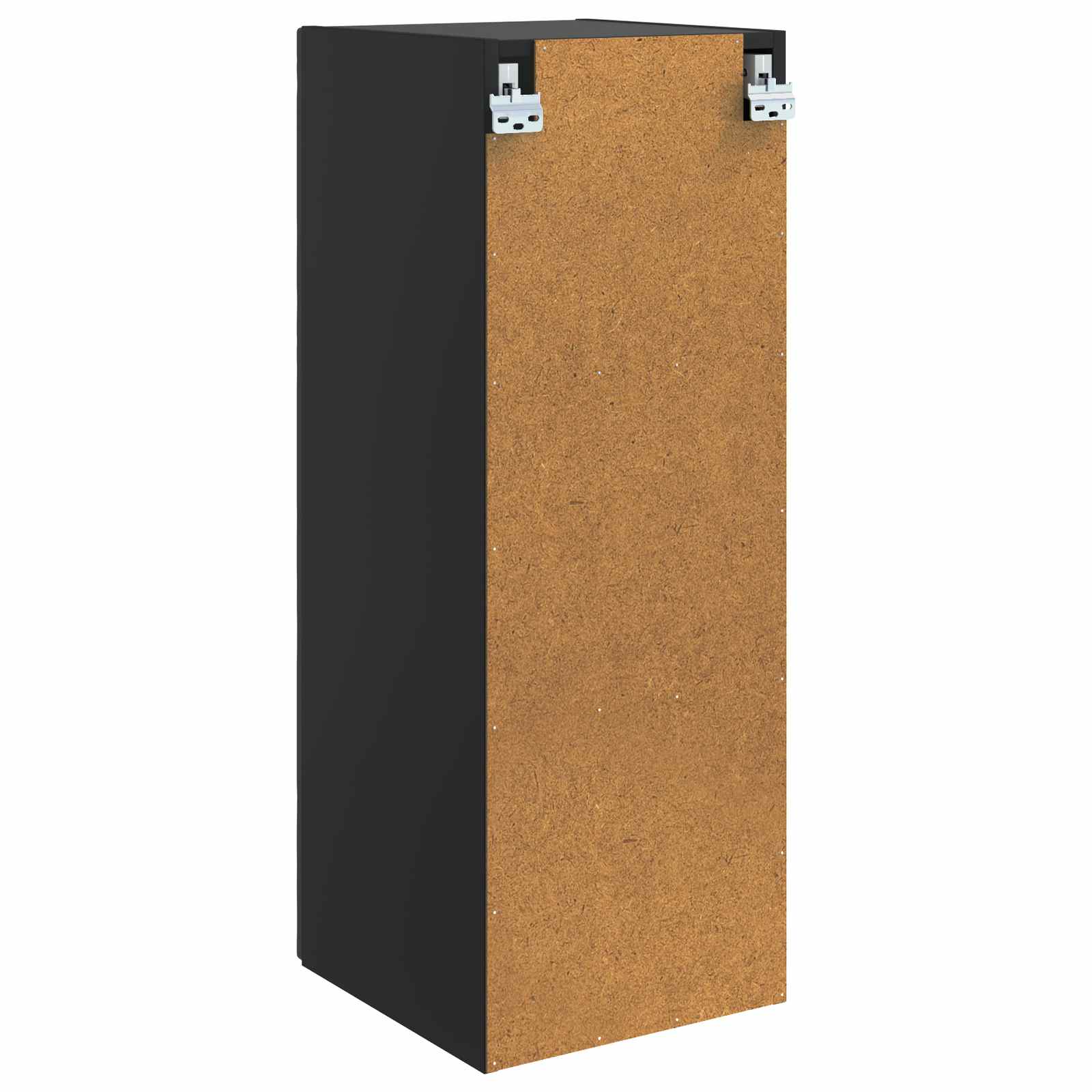 Armario de pared Negro 33 x 34,5 x 90 cm Madera de ingeniería