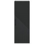 Armario de pared Negro 33 x 34,5 x 90 cm Madera de ingeniería