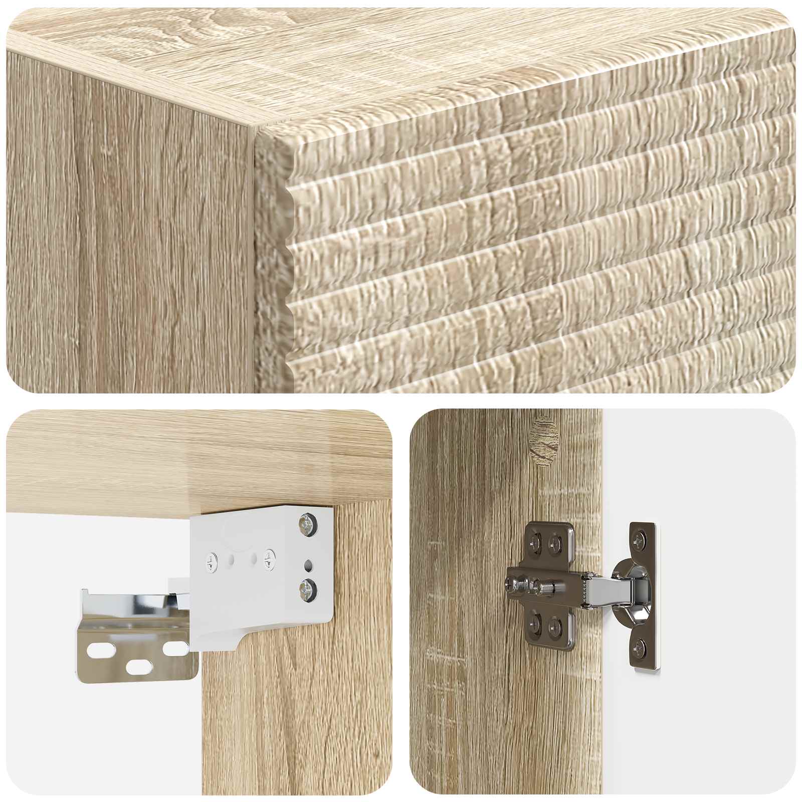 Armario de pared Roble Sonoma 33 x 34,5 x 90 cm