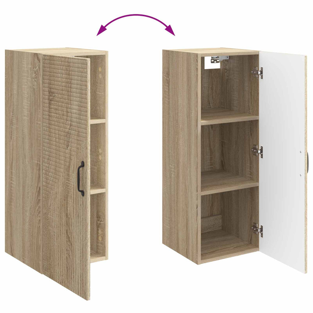 Armario de pared Roble Sonoma 33 x 34,5 x 90 cm