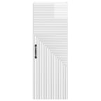 Armario de pared Blanco Brillante 33 x 34,5 x 90 cm