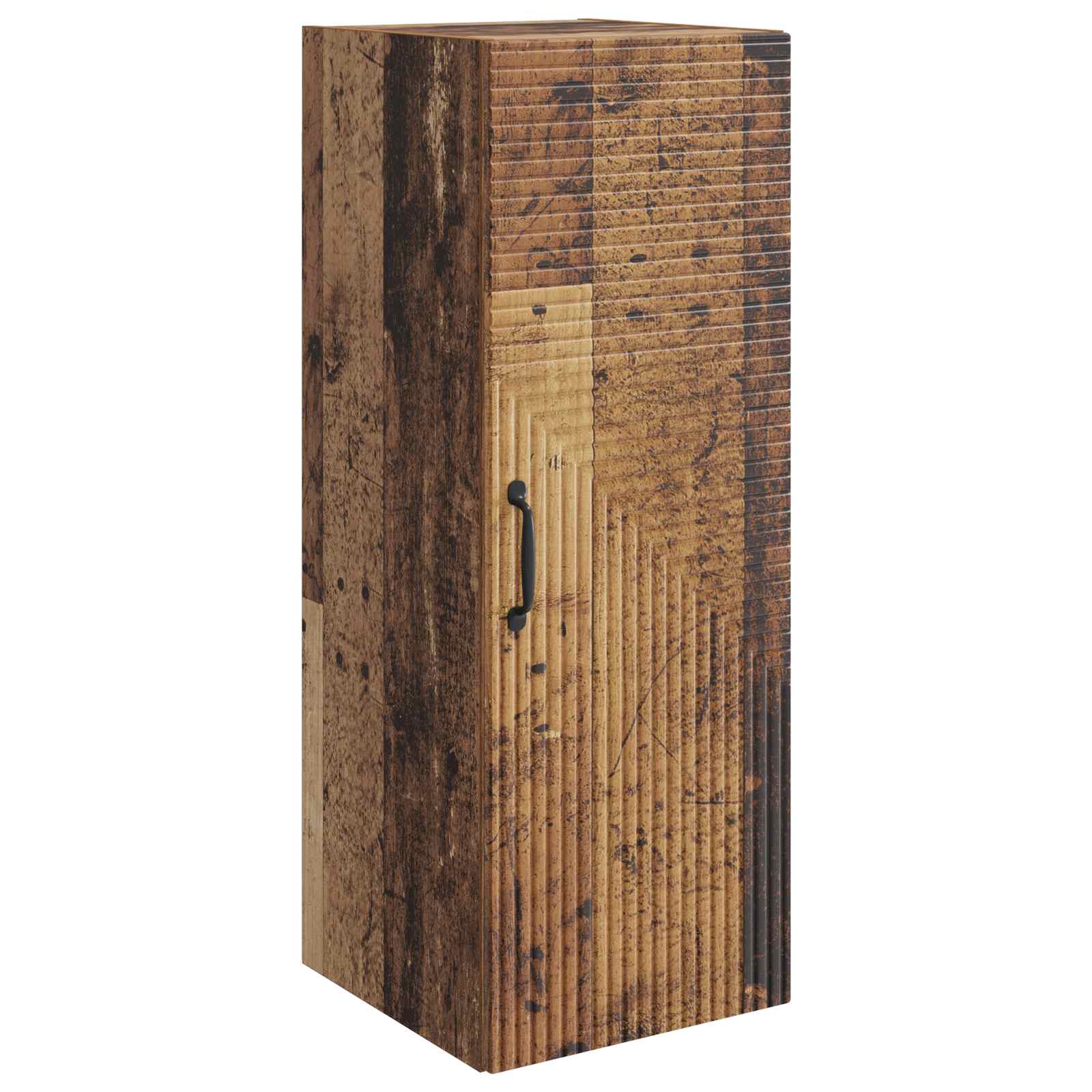Armario de pared Blanco Brillante 33 x 34,5 x 90 cm